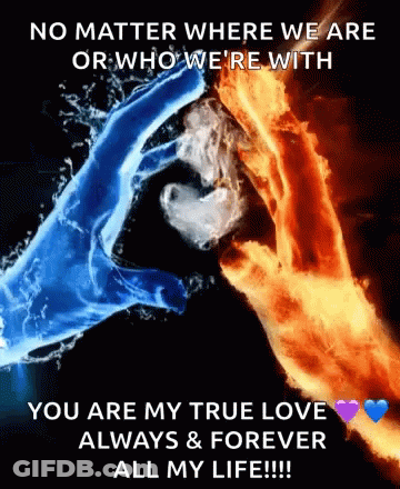 A Poster That Says " No Matter Where We Are Or Who We 'Re With " GIF