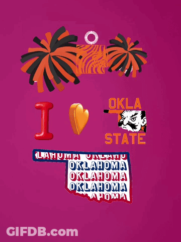 A Poster That Says Oklahoma State On It GIF