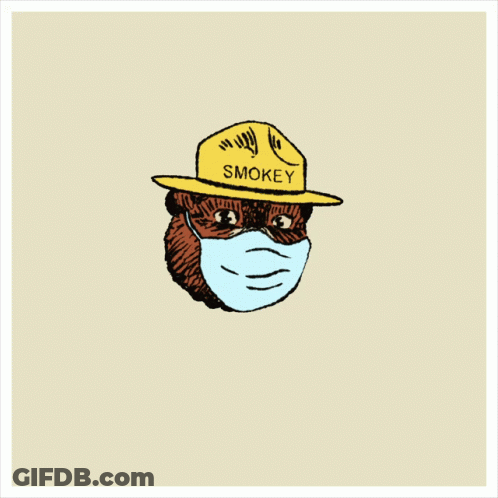 A Poster That Says " Only You Can Prevent The Spread Of Corona Virus " GIF