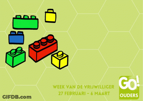 A Poster That Says " Op Jullie Kunnen We Bouwen " On It GIF