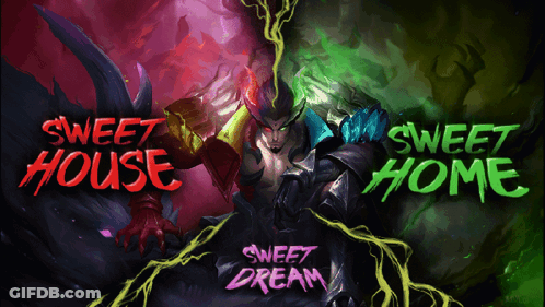 A Poster That Says Sweet House On It GIF
