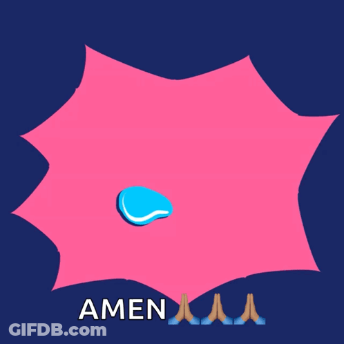 A Poster That Says We Stay Amen With A Wave In The Background GIF