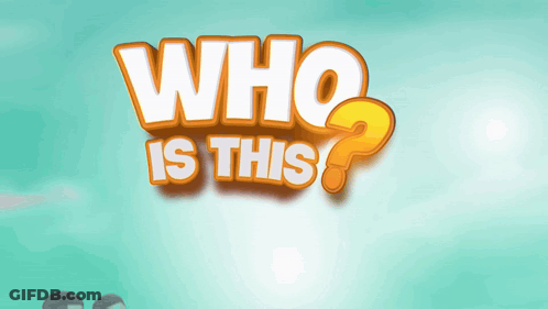 A Poster That Says Who Is This With Two Men On It GIF