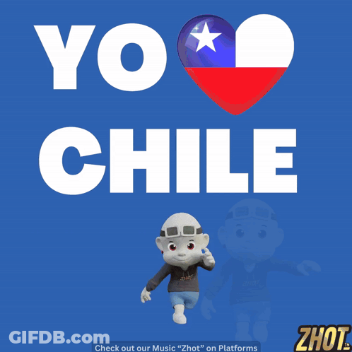 A Poster That Says Yo Chile With A Cartoon Character On It GIF