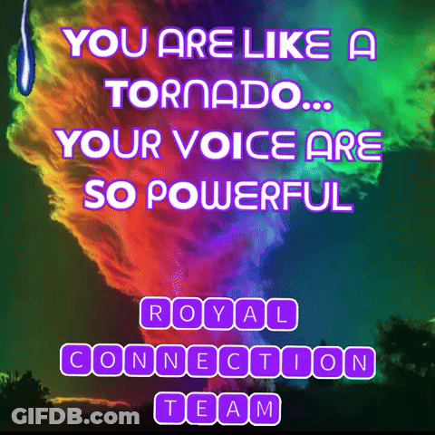 A Poster That Says You Are Like A Tornado GIF