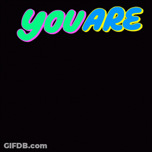 A Poster That Says " You Are Not Your Illness " GIF