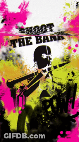 A Poster With A Skull And The Word The Band On It GIF