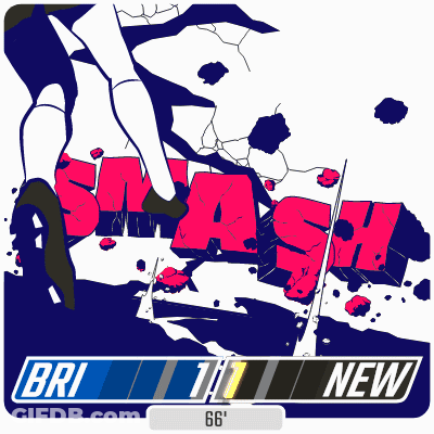 A Poster With The Word Smash And The Number 66 GIF