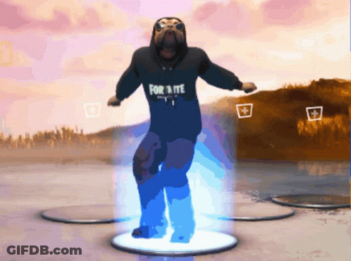 A Pug Wearing A Black Hoodie That Says For Aite GIF