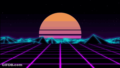 A Purple And Blue Background With The Word Hap In White Letters GIF