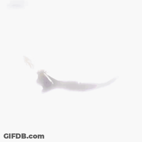 A Purple And Blue Silhouette Of A Person On A Purple Surface GIF