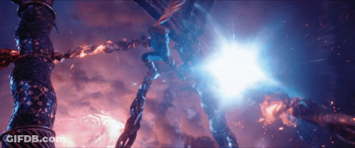 A Purple Background With A Blue Light Coming Out Of The Center GIF