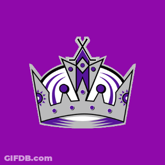 A Purple Background With A Crown With The Letter A On It GIF