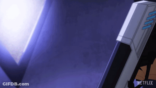 A Purple Background With A Netflix Logo On The Bottom GIF