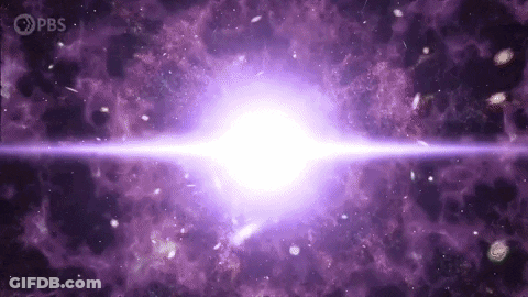 Purple Background With Purple Light GIF