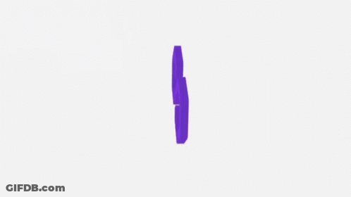 A Purple Background With A White Swirl Pattern And A Purple Hexagon In The Middle . GIF