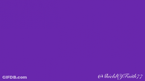A Purple Background With Dear Dad Happy Blessed Fathers Day In Yellow Letters GIF