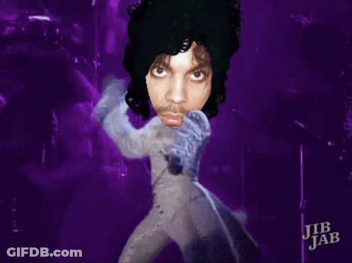 A Purple Background With Jib Jab Written On The Bottom Right GIF