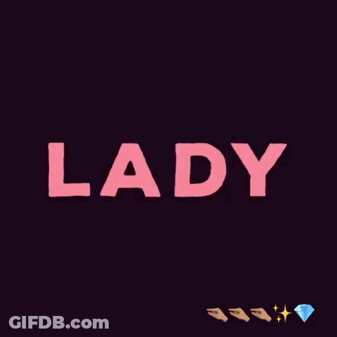 A Purple Background With The Word Boss Written In Pink GIF