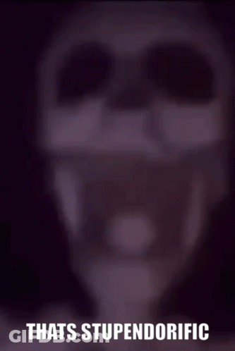 A Purple Background With The Words `` Thats Stupendorific '' On It GIF