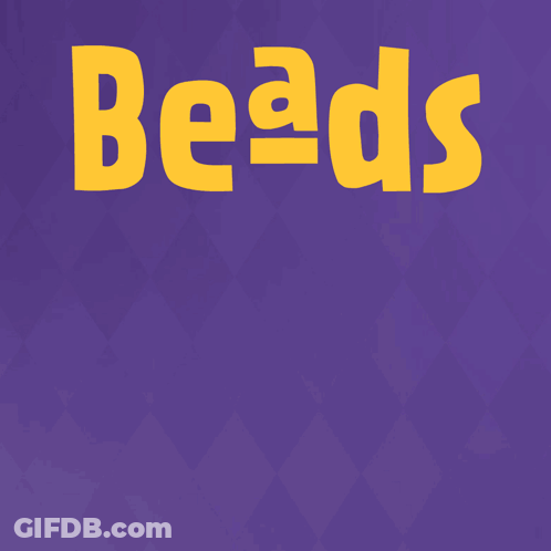 A Purple Background With The Words Universal Mardi Gras On It GIF
