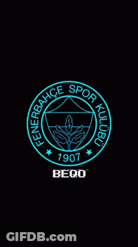 A Purple Logo For Fenerbahce Spor Kulubu 1907 GIF