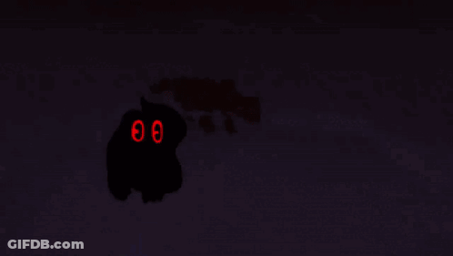 A Purple Star On A Dark Background With A Black Shadow GIF
