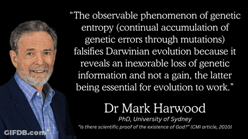 A Quote From Dr Mark Harwood Is On A Black Background GIF