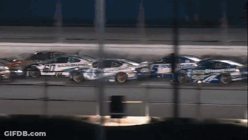 A Race Car Has The Number 50 On The Side GIF