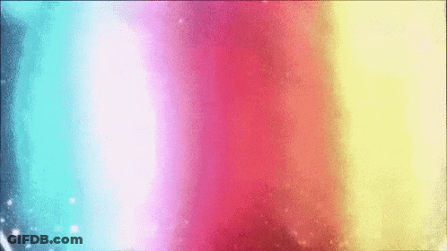Rainbow Background With Light Lines GIF