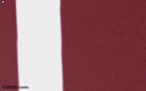 A Red And White Sign That Says Adelaide In White Letters GIF