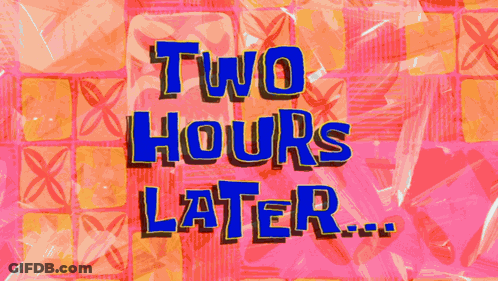 A Red And Yellow Background With A Brush Stroke GIF
