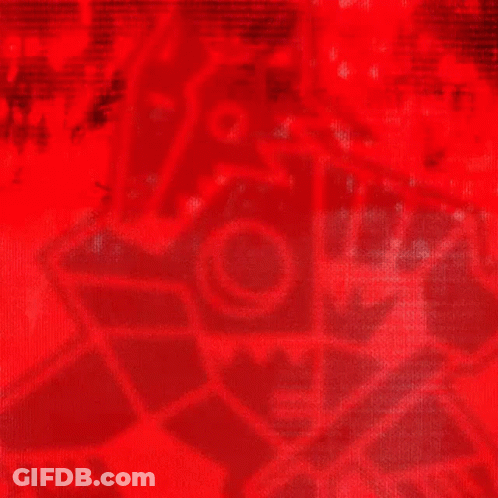 A Red Background With The Word Goal Written On It GIF