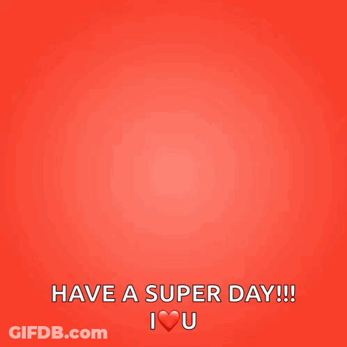A Red Background With The Words Monday Tuesday And Wednesday GIF
