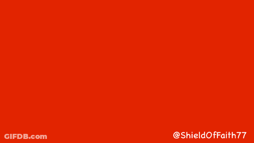 A Red Background With The Words " Svol I 2W29t " On It GIF