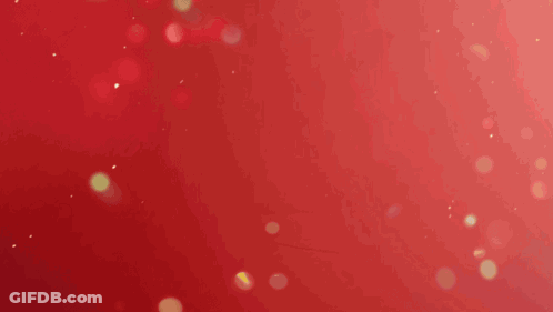 A Red Background With The Words Well See You There In White Letters GIF