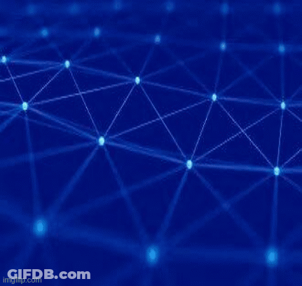 A Red Fingerprint On A Blue Background With The Words `` General Data Protection Regulation ( Gdpr ) Training Courses '' GIF