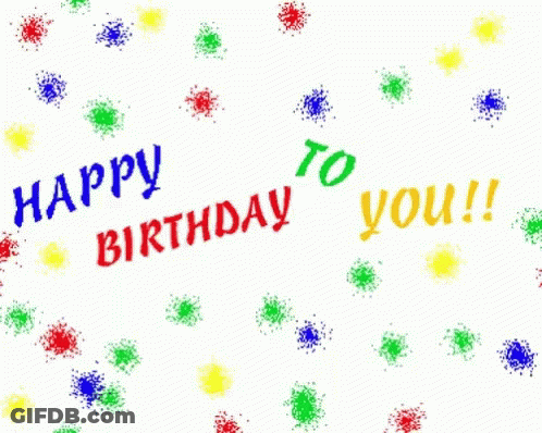 A Red Green Yellow And Blue Balloon Are In A Row On A White Background GIF