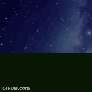 A Red Heart With Moose Antlers And The Word Gn On It GIF