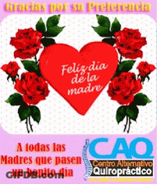 A Red Heart With The Words Feliz Dia De La Madre On It Is Surrounded By Red Roses GIF