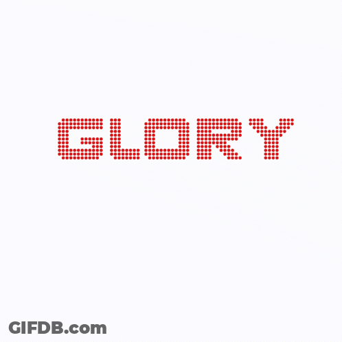 A Red Logo For Manchester United With A Shield And A Trident GIF