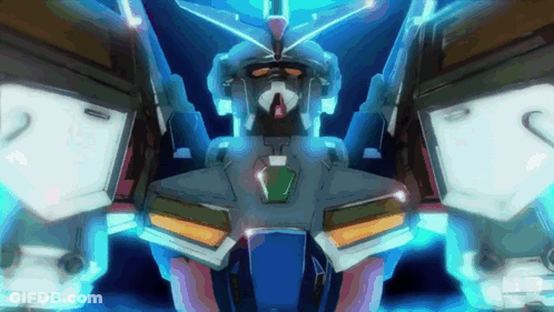 A Robot With The Number 2 On It 'S Face GIF