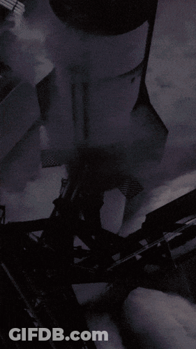 A Rocket Is Being Launched Into The Air With The Number 11 On It GIF