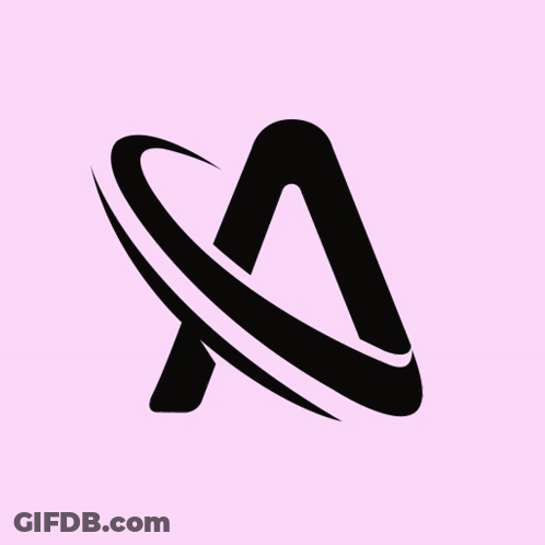 A Rocket With The Letter A On It GIF