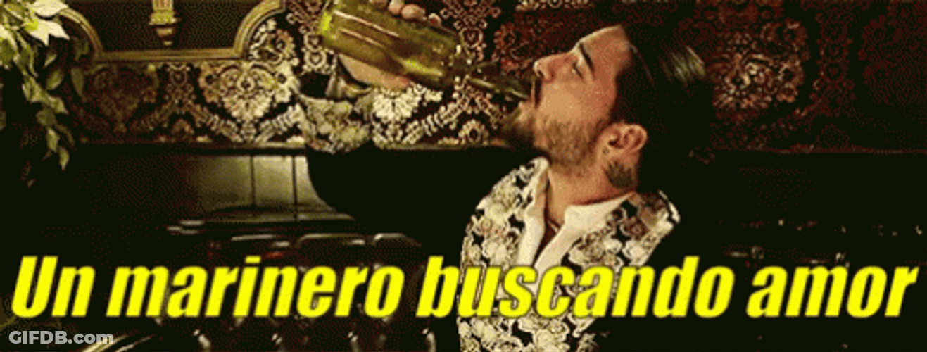 A Sailor Looking For Love Maluma GIF