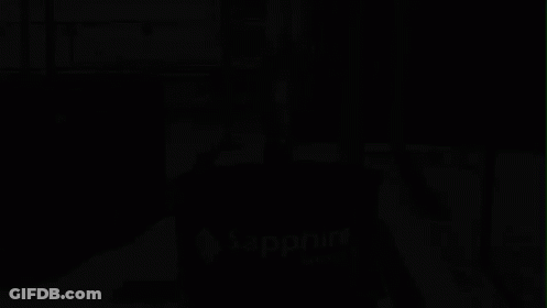 A Sapphire Energy Barrel Is Being Poured Into A Container GIF