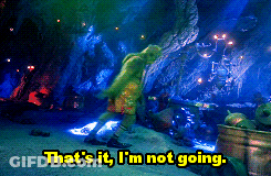 A Scene From A Movie With The Words That 'S It I 'M Not Going GIF