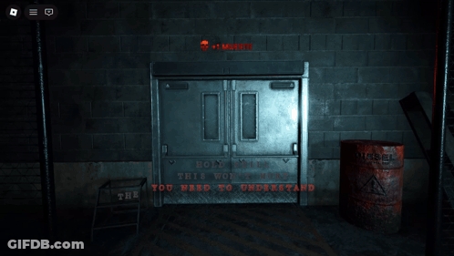 A Screen Shot Of A Fire With The Words " It 'S Nothing To Be Afraid Of " On The Bottom GIF