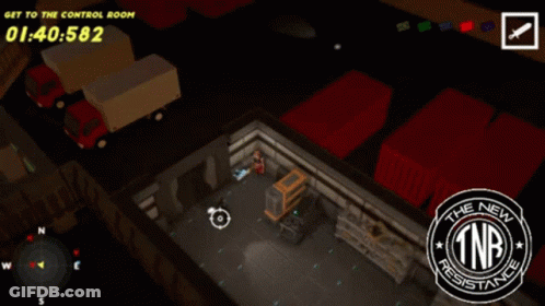 A Screen Shot Of A Video Game That Says #Stealth On It GIF