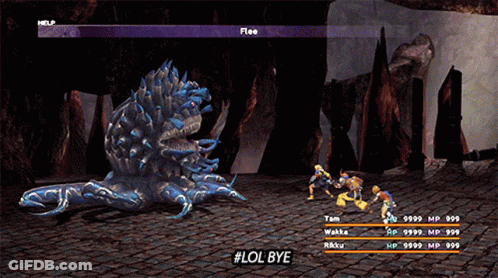 A Screen Shot Of A Video Game With The Hashtag Lol Bye GIF